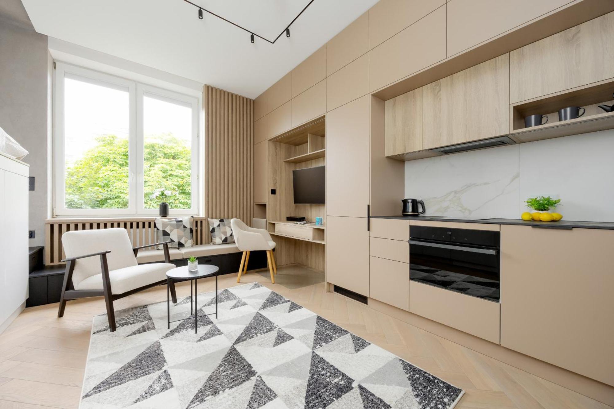 Przytulne Studio W Zielonej Okolicy Srodmiescia By Noclegi Renters Варшава Екстериор снимка